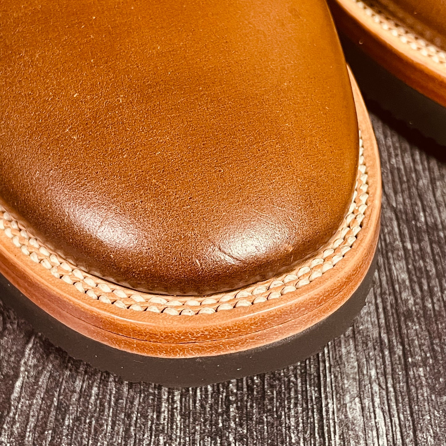 Fortis Boots – Chelsea Shinki Shell Cordovan Cognac Leather Size: 7 – 7.5 US/ 41 EU