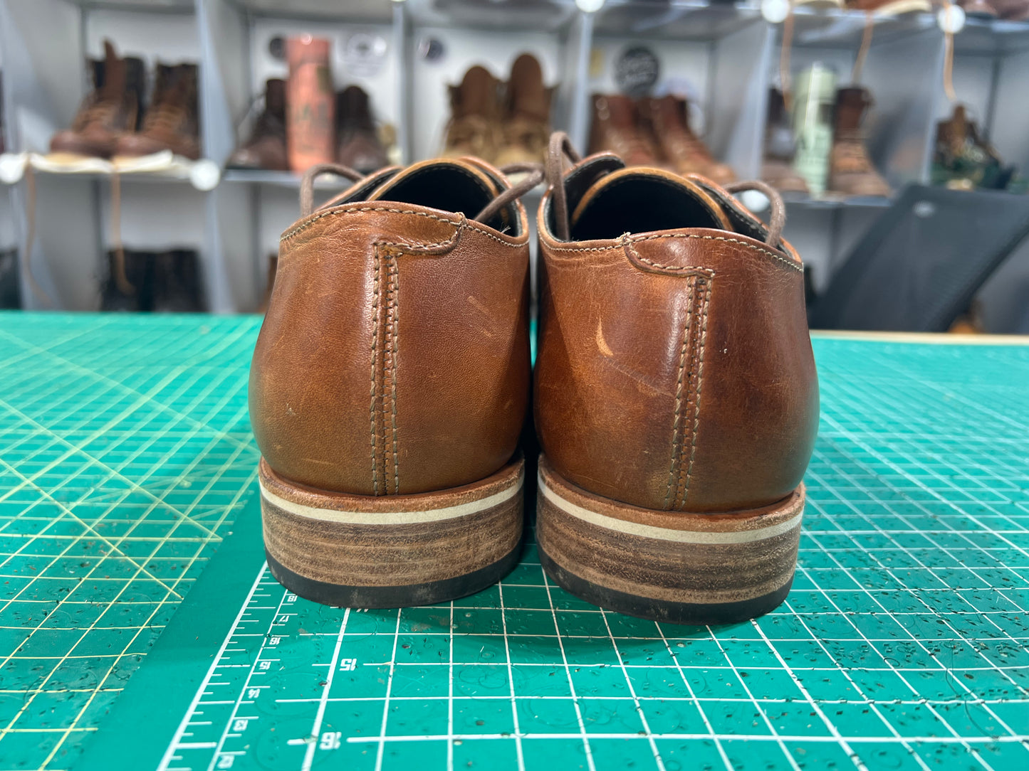 HELM Bradley Shoe in Teak 8.5D