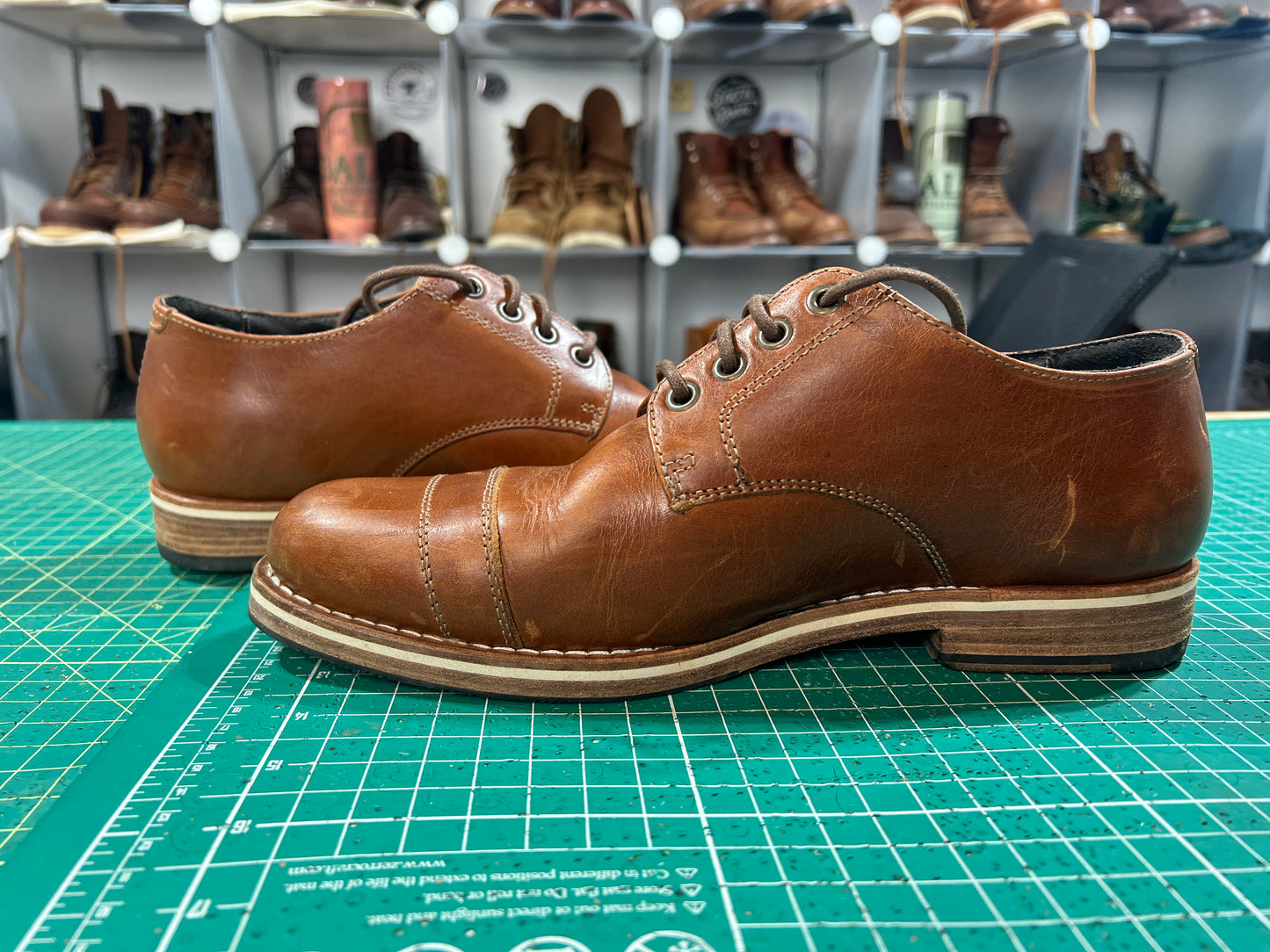 HELM Bradley Shoe in Teak 8.5D