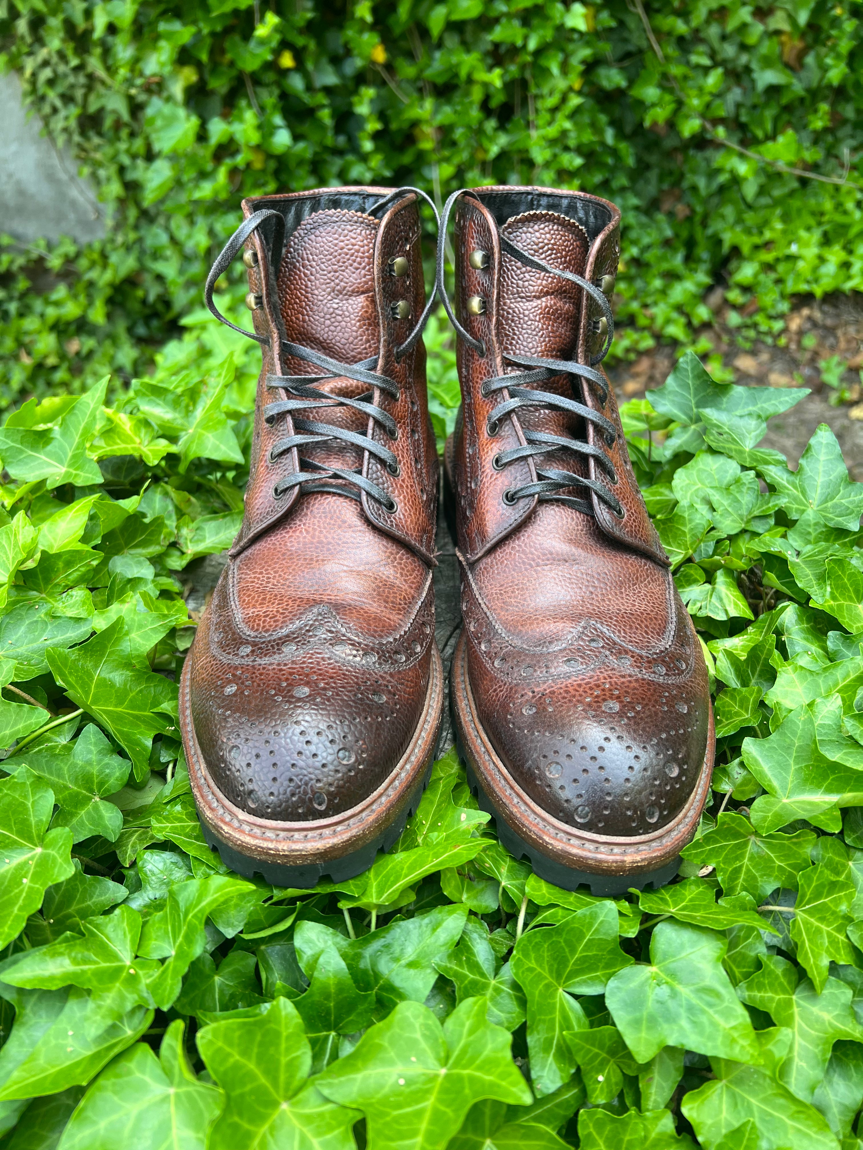 Mens 2025 brogue boots