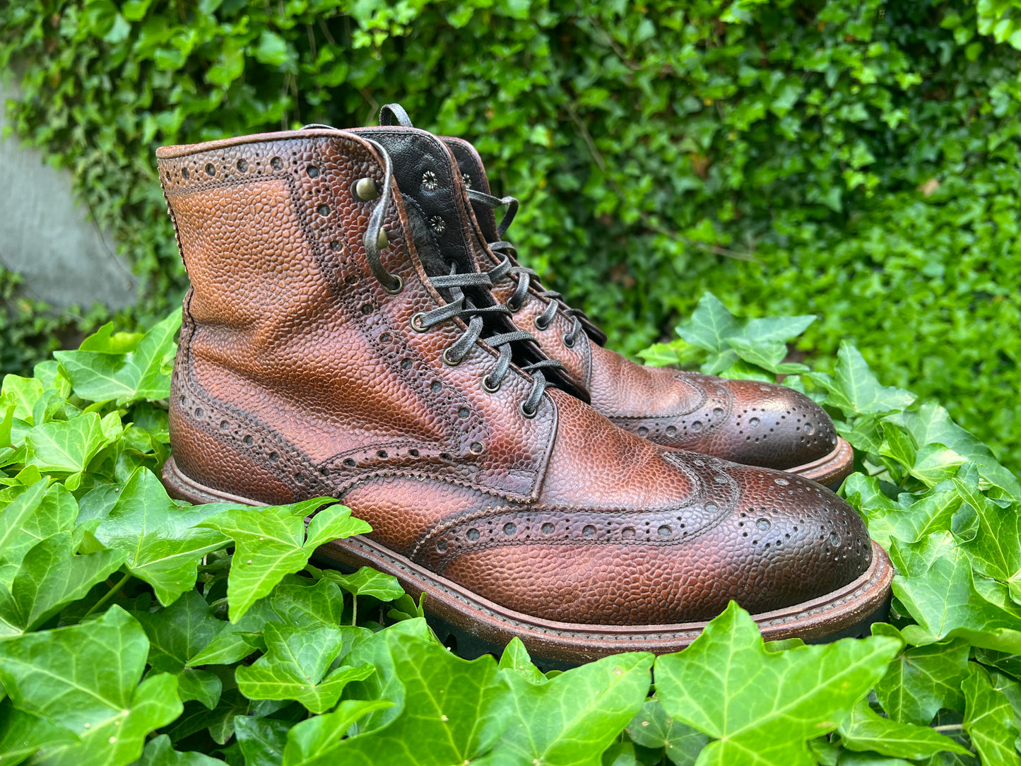 Antonio Maurizi Brogue Boots Size 42