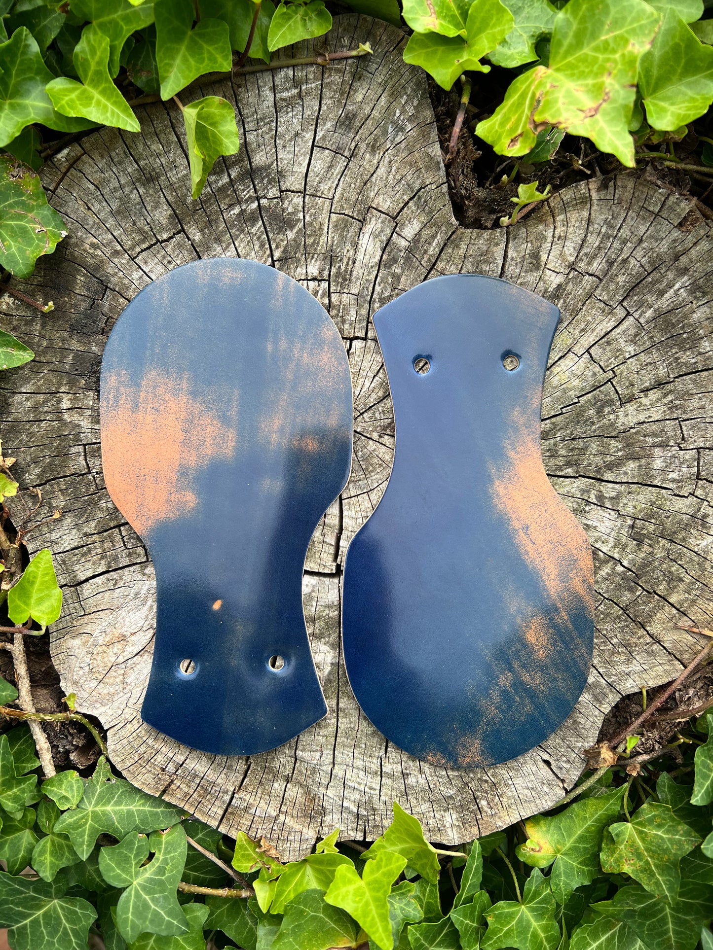 ROCADO OCEAN MARBLED SHELL CORDOVAN KILTIES