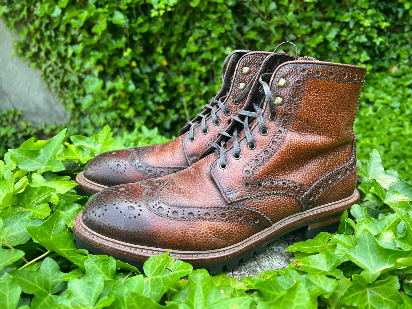 Antonio Maurizi Brogue Boots Size 42