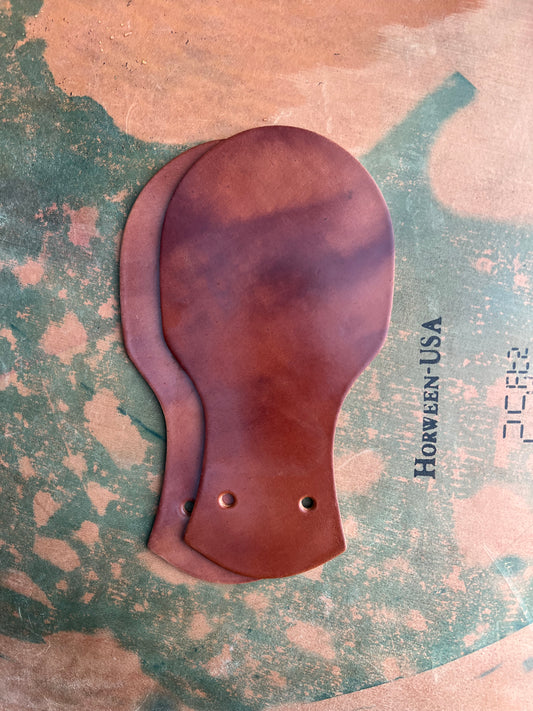 Horween Marbled Garnet Shell Cordovan Kilties