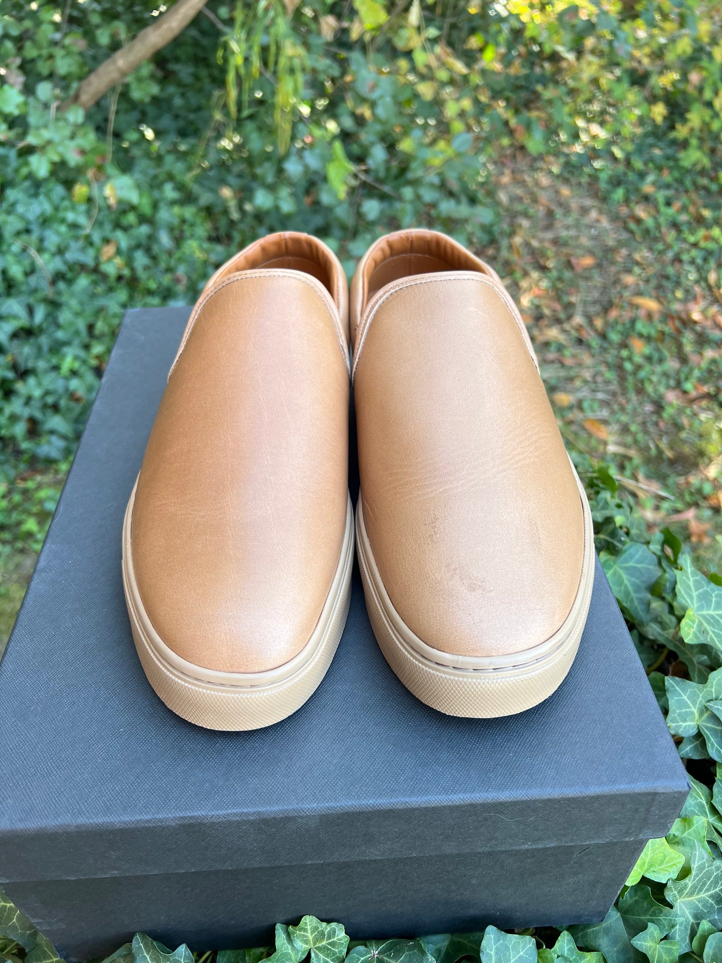Viberg Slides Natural Chromexcel (Boots)