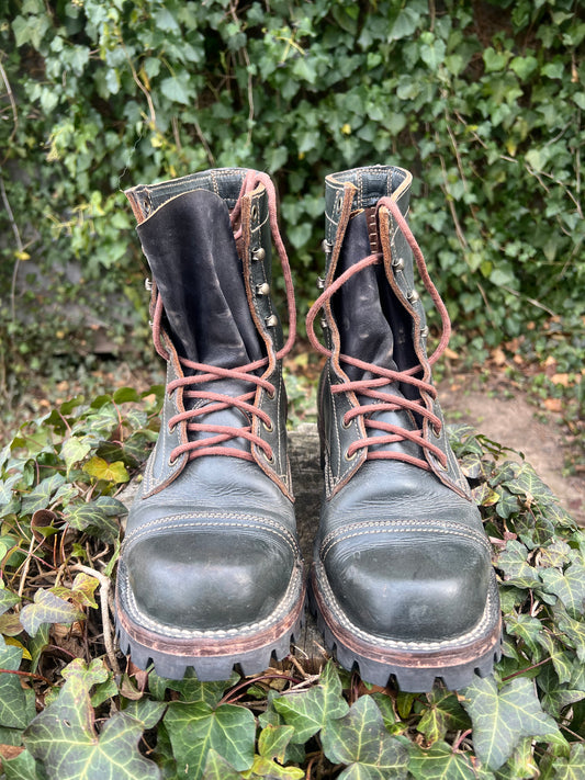 Willie’s Captoe Boots Navy Chromexcel 8.5EE