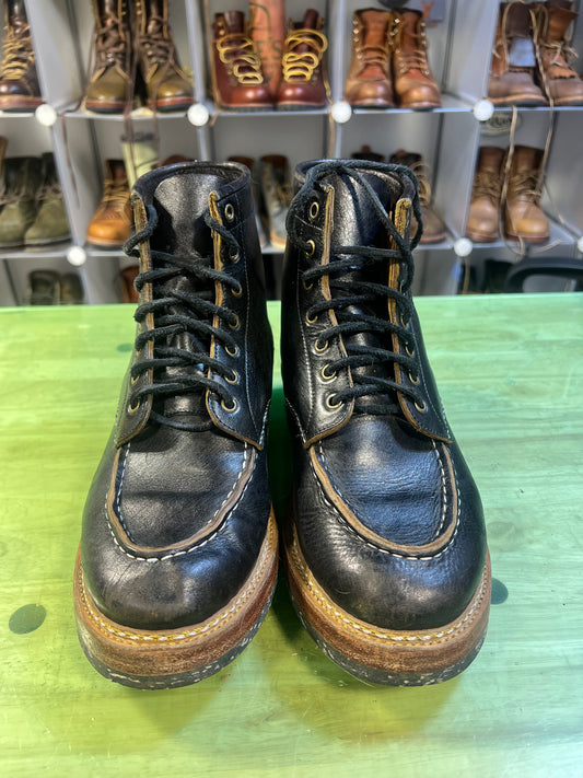 Tahura Boots Black Shinki Horsehide 8.5EE