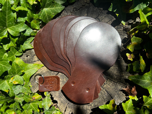Horween Dark Mahogany Shell Cordovan Kilties