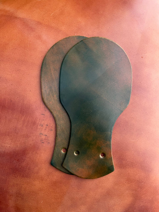 Horween Marbled Green Shell Cordovan Kilties