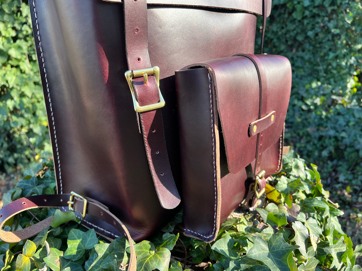 SCOUT Backpack: Oxblood Double Shot