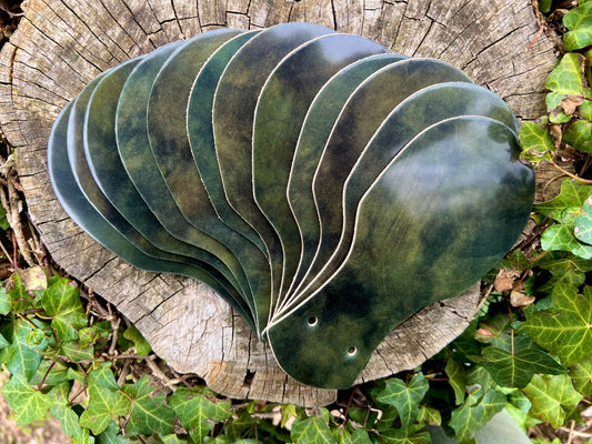 Green Rocado “Museum” Shell Cordovan Kilties