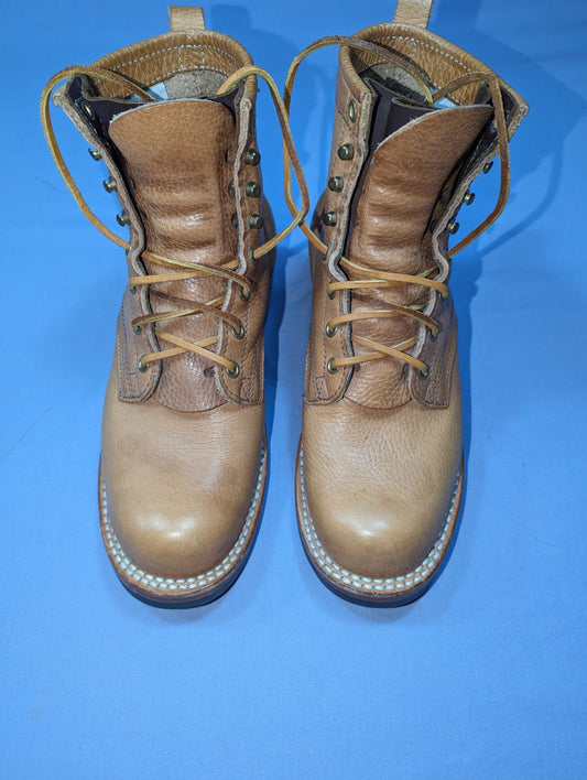 Nick's Robert Boots in W&C Milled Russet Harness, 6.5FF