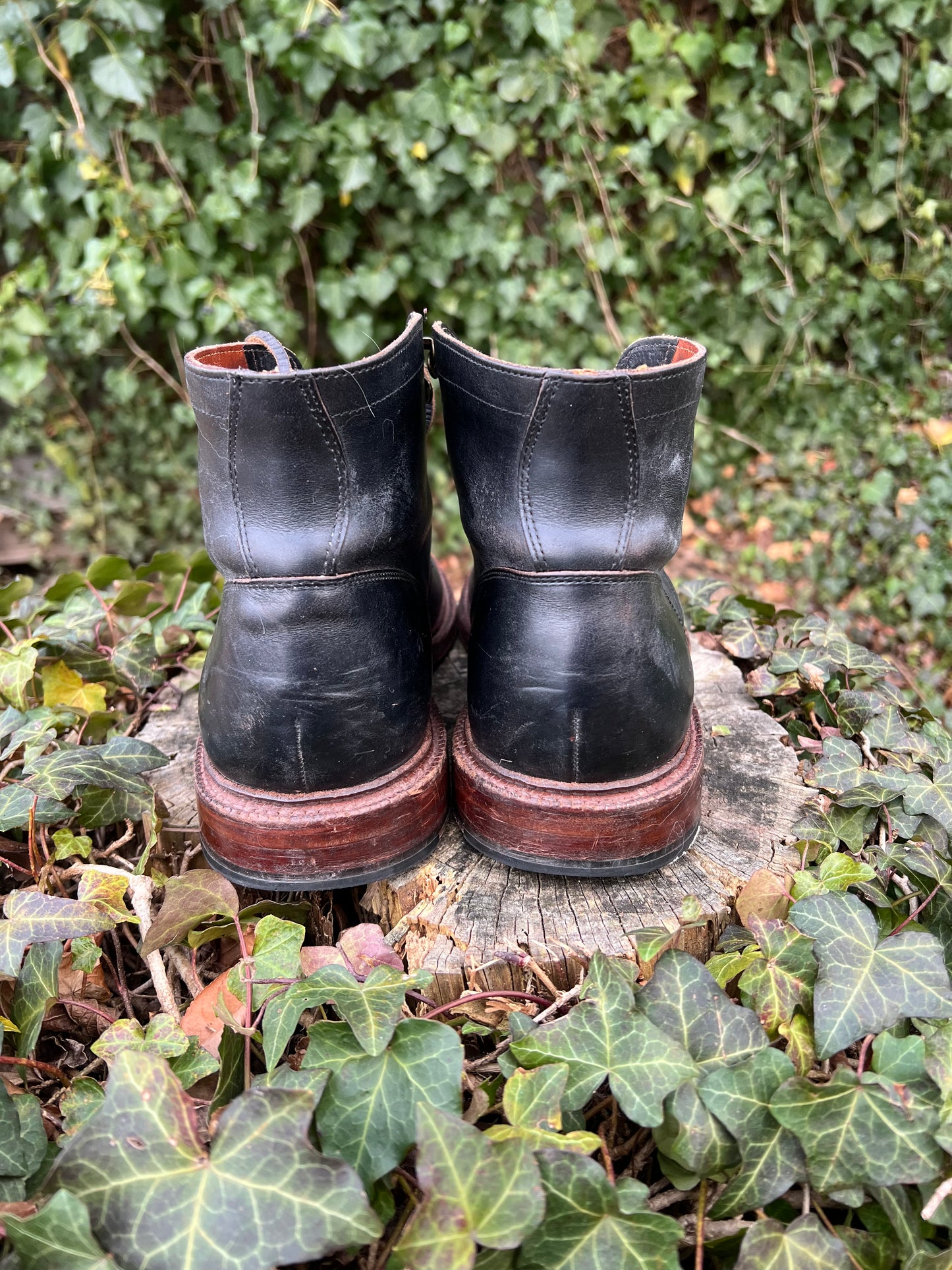 Grant Stone Ottawa Boots Black Chromexcel size 8.5