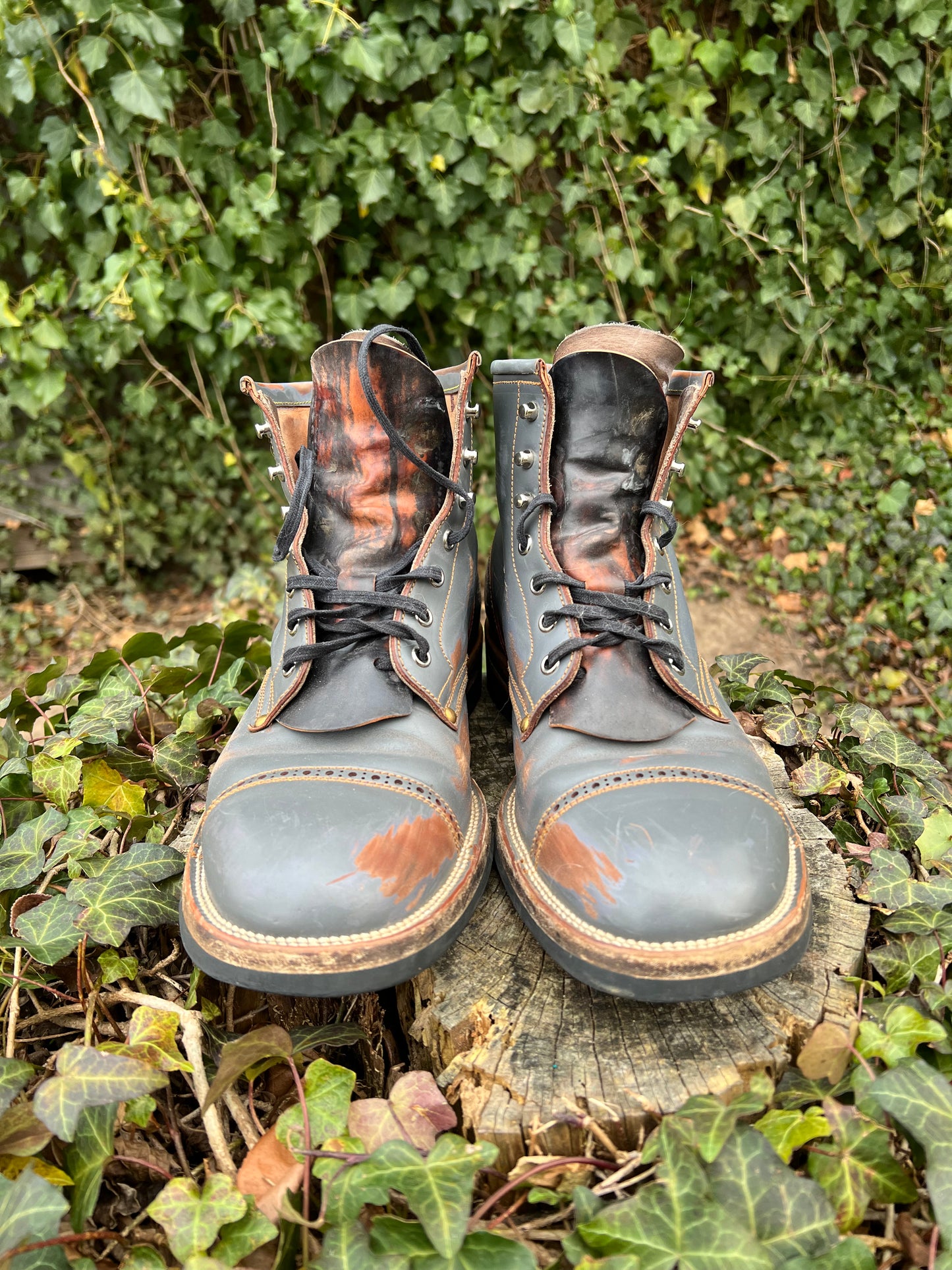 Iron Boots Grigio Shell Cordovan size 8.5D