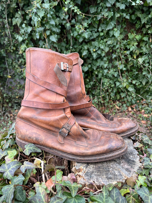 Historic US Army Tanker Boots size 9