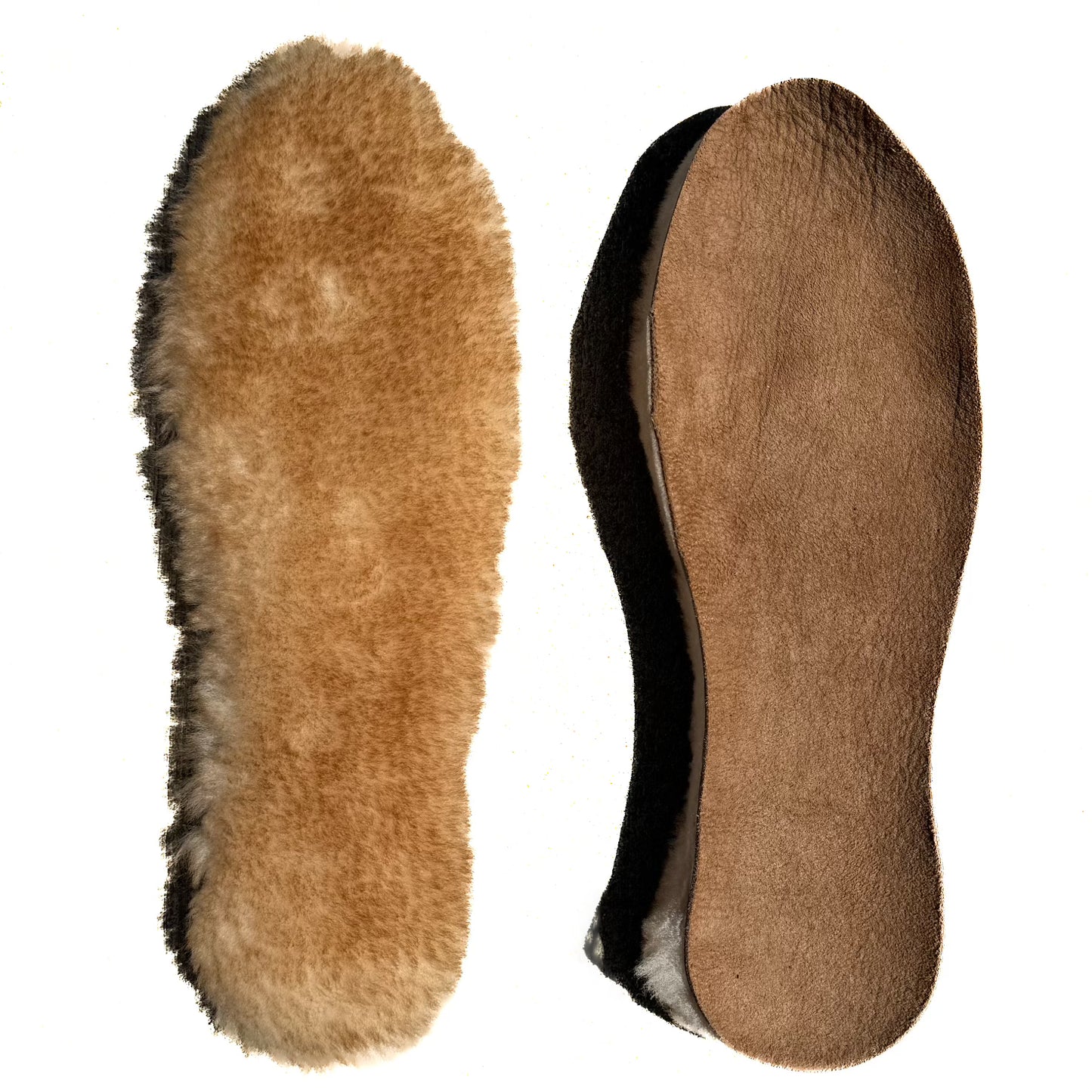 Fluffy Shearling Sheepskin Insole