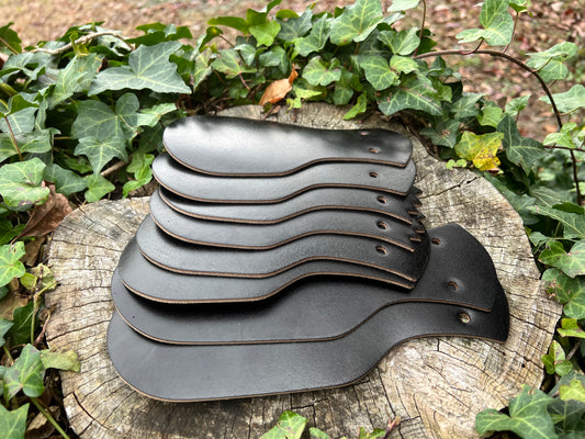 Horween Dark Brown Waxed Flesh Kilties