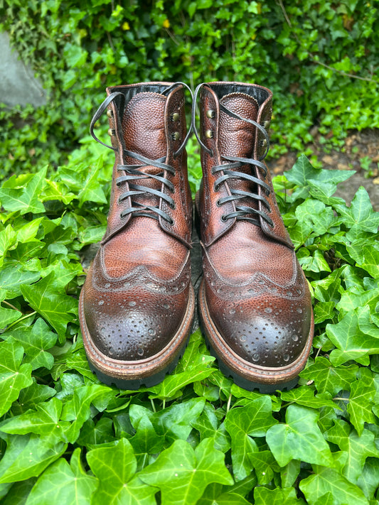 Antonio Maurizi Brogue Boots Size 42