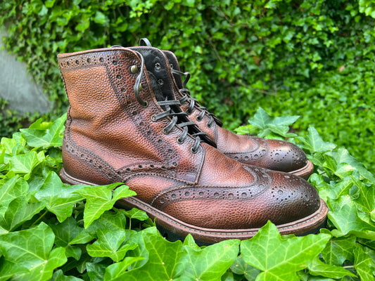Antonio Maurizi Brogue Boots Size 42